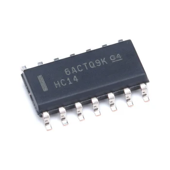 Original, genuina SN74HC14DR SOIC-14 de seis camino Schmidt gatillo inversor chip lógica chip