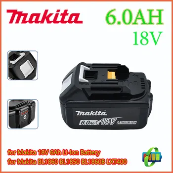 Makita Original de Makita 18V de 6000mAh Recargable de ion de Litio de la Batería de 18v de taladro de Baterías de Reemplazo BL1860 BL1830 BL1850 BL1860B