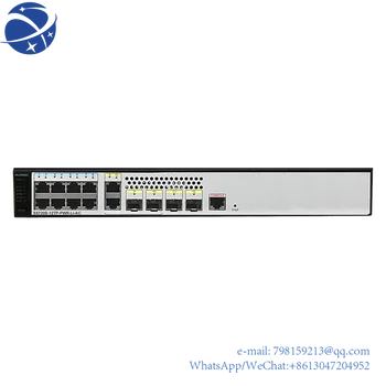 yyhcS5720S-LI Serie S5720S-12TP-PWR-LI-CA Conmutador de 8 Puertos de Empresa Gigabit Ethernet Óptico Interruptor Conmutador de Red