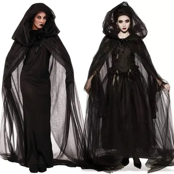 2023 Disfraz De Halloween Fantasma De La Novia De La Bruja Vampiro Cosplay Show Juego Vestido De Terror Vestido De Baile De Halloween De La Bola De Ropa De Regalo De Cumpleaños