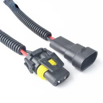 H8 H9 H11 resistencia a la Flama Arnés de Cableado del Zócalo Conector del Cable de la 9005 Adaptador de Enchufe para el coche HID, LED Foglight Luz de Cabeza