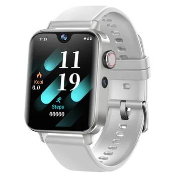 NUEVA I1 ECG 4G Pantalla AMOLED Smartwatch de la Presión Arterial GPS SIM Llamar a los Hombres de las Mujeres Reloj Inteligente Android OS de la Temperatura del Cuerpo de la Cámara Dual