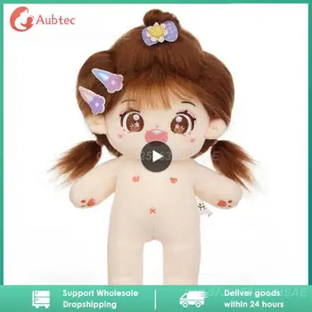1~5 X 20 cm Kawaii Ídolo de la Muñeca de Anime de la Felpa de la Estrella de Muñecos de Peluche de Personalización de la Figura Juguetes de Bebé de Algodón Plushies Juguetes de la Colección de los Fans