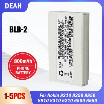 1-5PCS BLB-2 BLB2 3.7 V Rechargeble Nuevas Baterías de Litio Para Nokia 6590 5210 6500 8910 8910i 8210 6590 3610 7650 8270 6510