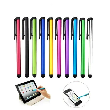 10 PCS/Lote de Pantalla Táctil Capacitiva Stylus Pen para IPad Aire Mini para Samsung, Xiaomi Iphone Universal Tablet PC Teléfono Inteligente Lápiz
