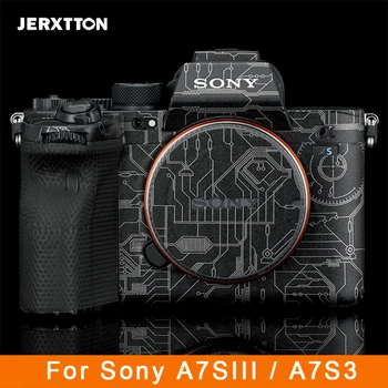 A7SIII A7SM3 A7S3 Anti-Arañazos Cámara Premium etiqueta Engomada de la Envoltura de la Película Protectora del Cuerpo de la Cubierta de Piel para Sony ILCE-7SM3 A7S III