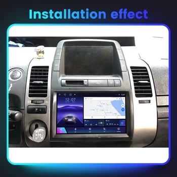 Android 12 Multimedia Reproductor de Vídeo para Toyota Prius 20 De 2003 - 2009 de la Radio del Coche de Navegación GPS 2 Din QLED Pantalla de la Unidad principal Estéreo