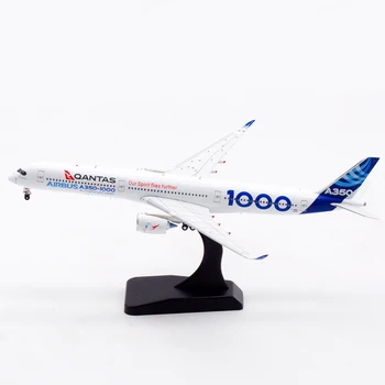 Fundido a troquel de la Aviación 1:400 Aviones a Escala Modelo de Aleación de Qantas Airbus A350-1000 F-WMIL Colección de Recuerdos de la Pantalla