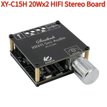 XY-C15H 20W+20W Inalámbrica de Audio Digital amplificador de Potencia Estéreo Bluetooth incorporado 5.0 Subwoofer Módulo de Altavoz HiFi Módulo Con shel