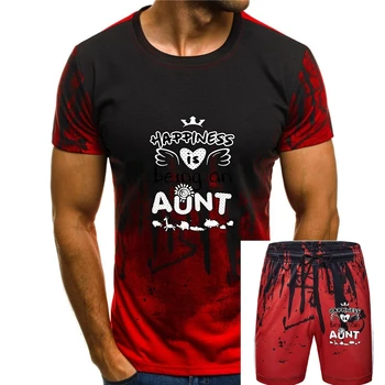 La tía de la Felicidad es ser una tía impresionante t sh camiseta personalizada de algodón S-3xl Traje Lindo Humor de Verano Estilo Único de la camiseta