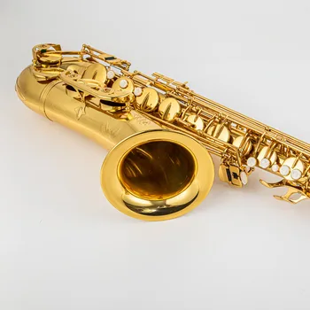 Alto Saxofón Tenor YTS-875EX Bb Melodía lacado Oro Instrumento de viento de Madera Con el Caso de Accesorios Envío Gratis