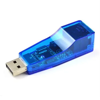50pcs Azul Externo Usb de la Tarjeta de Red del ordenador Portátil Usb de Escritorio 9700 Pin
