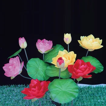 2 Paquetes de Jardín Decorativo Luces LED Solar Flor Decorativa Luces de la prenda Impermeable IP65 con 3 Flores de Jardín Decoración