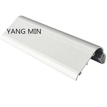 1m/pcs de proveedores de China de led de aluminio de perfil frente de los peldaños de perfil led de paso de aluminio de perfil de aluminio de la escalera canal de luz