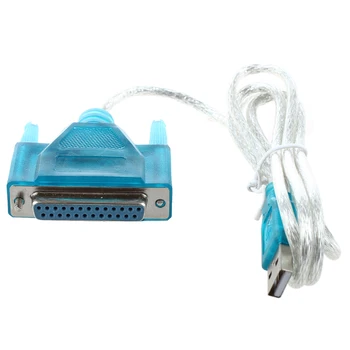 USB a la Impresora DB25 Puerto Paralelo de 25 Pines Adaptador de Cable