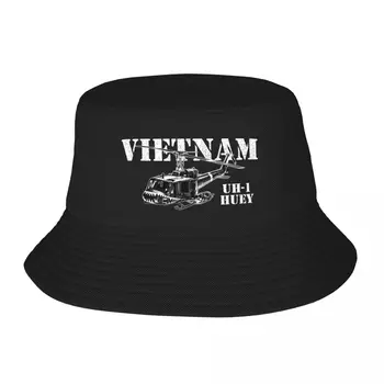 Nuevo UH-1 HUEY / VIETNAM Sombrero de Cubo de sol, sombrero de Sol de la Marca de la Pac Hombre Tapas de las Mujeres de la Playa de la Toma de 2023 Hombres