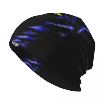 Dark Blue Panther Elegante Tramo de punto Slouchy Beanie Cap Multifunción Cráneo Hat Cap para Hombres, Mujeres