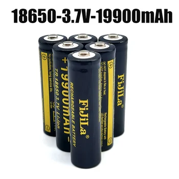 nueva 3,7 V 19900 Mah de la marca 100% 18650 batería de litio 18650 batería recargable de la antorcha de la antorcha + 201 cargador