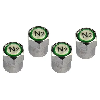 4 Piezas de N2 Tapas Adecuado para Todos los Modelos de Coches, Motocicletas, Ciclomotores,