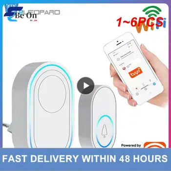 1~6PCS Tuya Smart WiFi Detectores Infrarrojos de Movimiento de la Alarma del Sensor Compatible Con Tuyasmart de la APLICACIÓN Inteligente de la Vida de la APLICACIÓN
