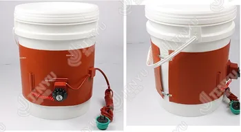 20L 860x200mm 220v 800w pote de pintura del calentador de banda de cubo de pintura calefacción cinta balde pueden camisa de calentamiento de la Goma de Silicona de la calefacción de la correa