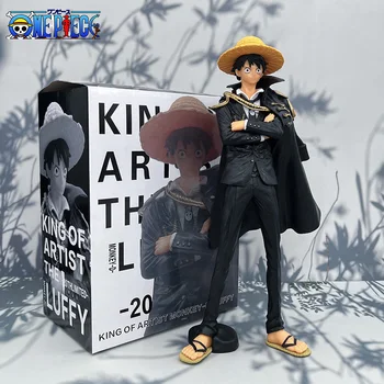 25cm de Una Pieza de Anime para el 20º Aniversario de Luffy Sombrero de Paja Modelo de Figura de la Figura de Acción de los Niños Kawaii Juguetes Muñeca Nueva Acción Estatuilla Modelo