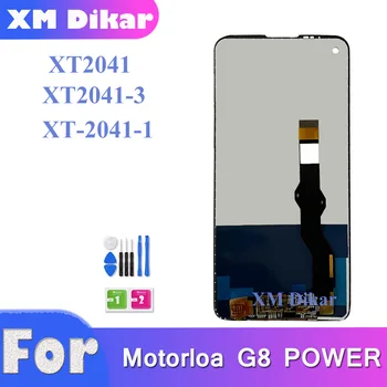 Original Para Motorola Moto G8 Poder XT2041 XT2041-1 XT2041-3 Pantalla LCD de Pantalla Táctil Digitalizador Asamblea de Reemplazo