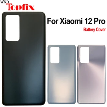 Para Xiaomi 12 Pro Cubierta de la Batería en el Panel de la Puerta Trasera de la Vivienda fondo de caja de Cristal Para Xiaomi 2201122C 2201122G Cubierta de la Batería