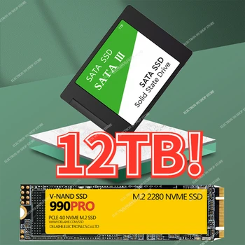2023 8 TB SSD Unidad de 4 tb HDD de 2.5 Disco Duro de 2 tb 1 TB disco duro de 500GB SATA Disco Duro Interno de la Unidad de 990 Disco Duro De para el Ordenador Portátil