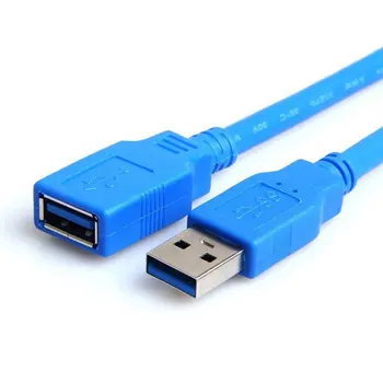 USB 3.0 a Macho AM a USB 3.0 Hembra AF USB3.0 Extensión de Cable de 0,5 m 1m 1.5 m 3m para Portátil y Ratón Teclado y Disco Duro de la Computadora