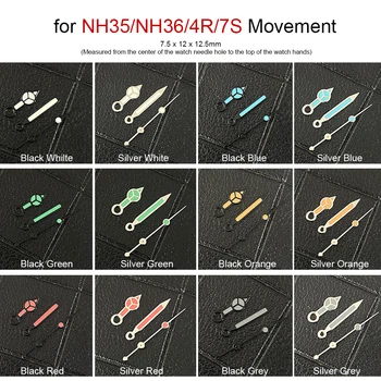 Reloj de las Manos las Manos Luminosas Ver los Accesorios para NH35/36/4R/7S Movimiento