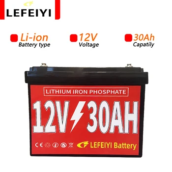 12V 30Ah de Litio-ion Batería Recargable para Niños Juguete del Coche, Luces Solares de la Calle Andother Pequeño Suministro de Energía del Equipo