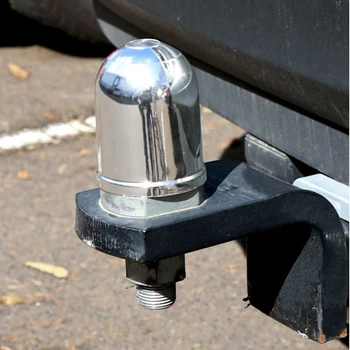 Vehículo Auto gancho de Remolque Bola Cubierta de 50 mm de Evitar que la Grasa y la Suciedad de la Tapa Universal de envío de la gota