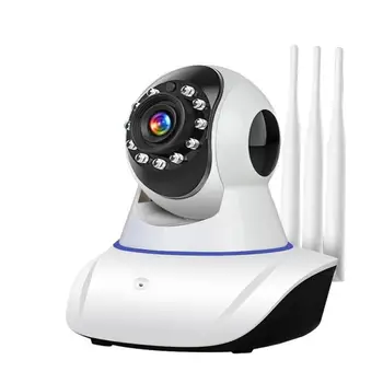 Hogar inteligente de Vigilancia de la Cámara de 1,3 Mp de Alerta de Movimiento del Robot de la Cámara Para Ios, Android, Monitor de Bebé Cam 1080p Wifi de la Cámara Ip Ptz