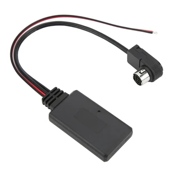 Coche Conector de Audio 12pin ABS WMA WAV Apoyo Confiable AUX Cable Adaptador para la Modificación