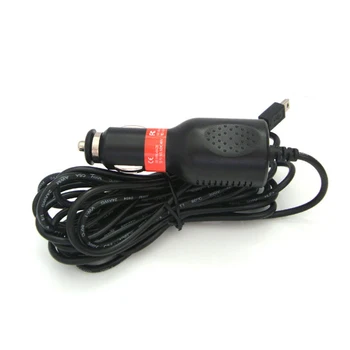 Tapones de Mini USB para el Coche de Cable de Alimentación Cable de 3 5m Cargador a prueba de Polvo Impermeable Anti-Llameante Zócalo del Encendedor de Repuesto Accesorios