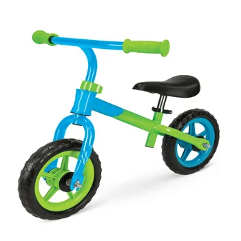 Los niños pequeños Bicicleta de Equilibrio del Pie-a-Piso Ligero Chicos Entrenador Azul