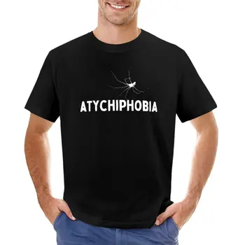 Atychiphobia Camiseta graciosa camiseta hombre camisetas con estampados grandes y altas