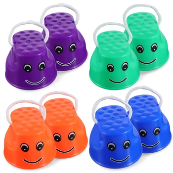 Zancos Cubo Niño Juguetes de Plástico los Niños de los Niños de los Niños de los Deportes de Caminar Tazas