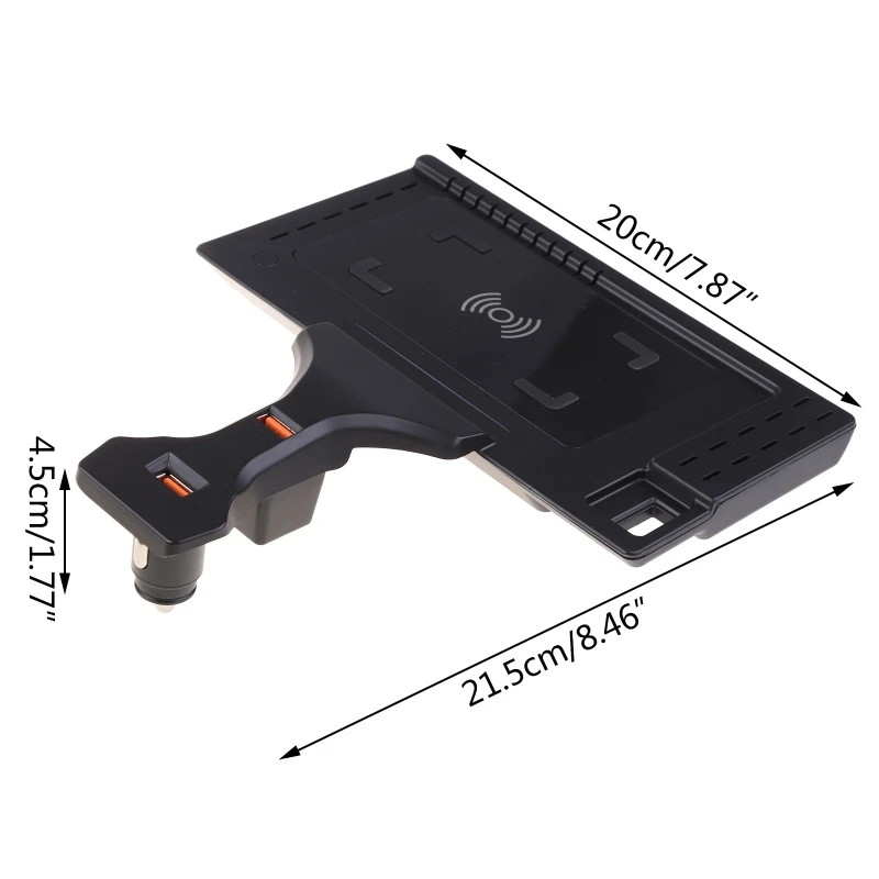 Coche inalámbrico para X3 2019-2021 15W más Rápido de Carga con el Puerto USB Inalámbrico para el Teléfono Inteligente Almohadilla de Carga . ' - ' . 5