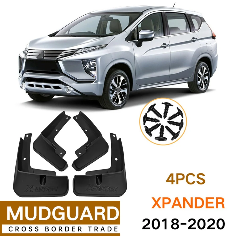 Coche Mudflaps para Mitsubishi Xpander 2017-2020 Guardabarros Guardabarros tapa de Barro Protector de Salpicaduras de Accesorios de Coches . ' - ' . 3
