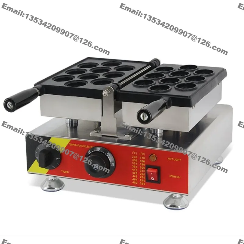 El Uso comercial No-palillo de 110v 220v Eléctrico de Nuez en Forma de Waffle Maker Baker Máquina . ' - ' . 2