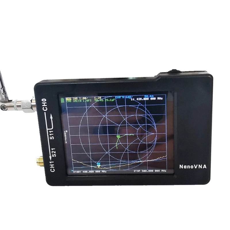 Nueva Actualizado Portátil NanoVNA 10KHz~1.5 GHz Digital Vector de la Red en el Analizador de onda corta MF HF VHF UHF Antena del Dispositivo . ' - ' . 3