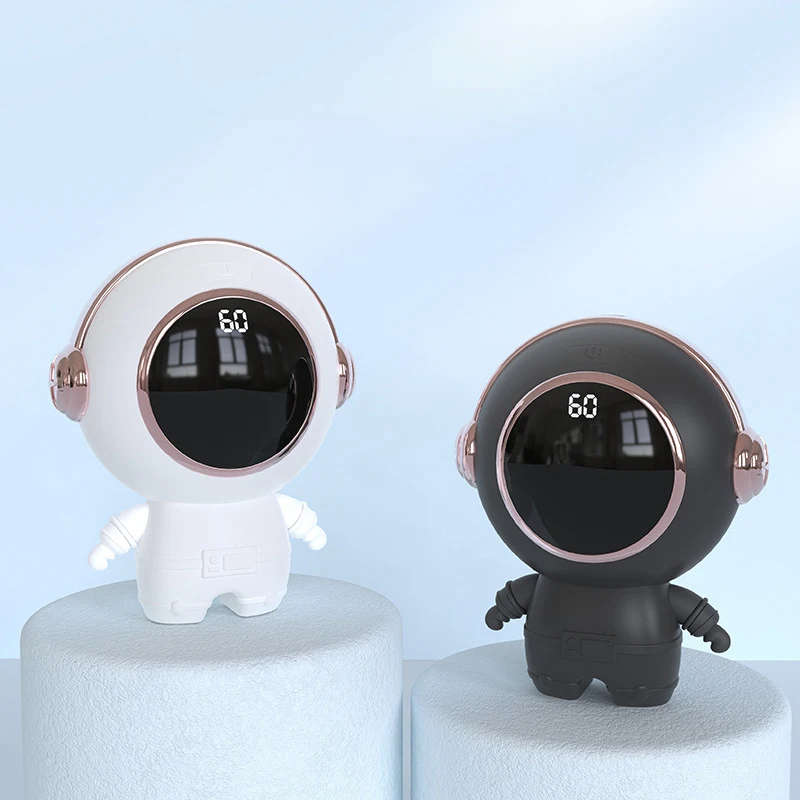 Mini Astronauta de dibujos animados Spaceman USB Banco de la Energía del Calentador de la Mano Mini Calentador Eléctrico Calentador de Temperatura Ajustable para el Invierno Fuera . ' - ' . 0
