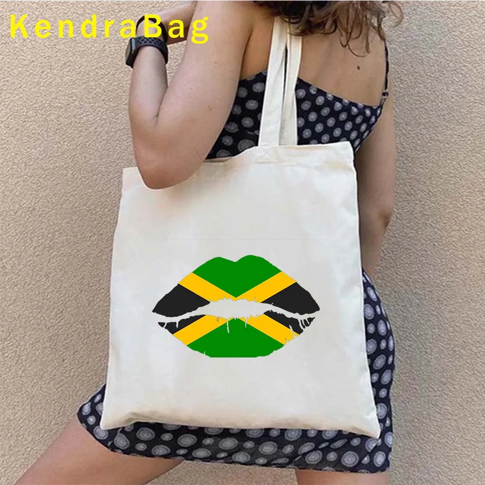 Viajar a Jamaica Brazos de Jamaica Bandera del País Mapa de Jamaica Niña Orgullo Caribe Regalo de OCHO RÍOS de la puesta de sol Corazón de Amor de los Totalizadores del Bolso de la Bolsa . ' - ' . 3