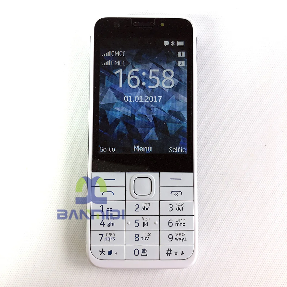 Original Desbloqueado 230 Versión Dual Sim GSM 900/1800 Botón de Teléfono Móvil árabe, ruso, hebreo Teclado.No hay Red en el Norte de estados UNIDOS. . ' - ' . 1