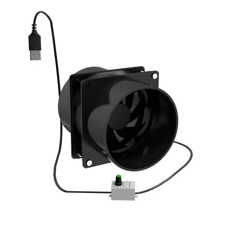 USB de Velocidad Ajustable de la Soldadura Absorbedor de Humo ESD campana Extractora de Humos Tubo de Conducto Exhuast Ventilador con 1 m de Tubo de Hidromasaje de Ventilación del Ventilador . ' - ' . 0