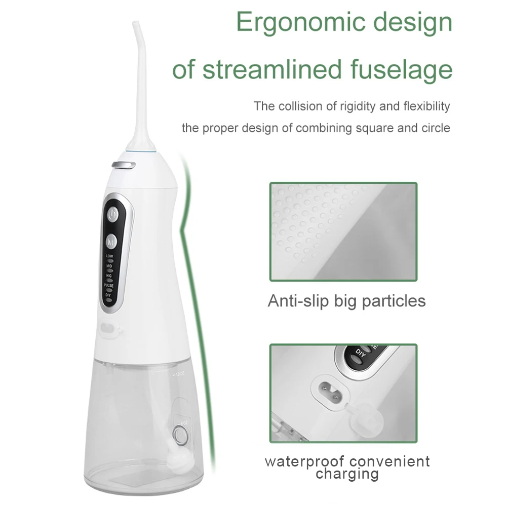 USB Recargable irrigador oral Tiempo de Espera Largo Dental Chorro de Agua Dental, Blanqueamiento de Dientes de Sonic irrigador oral para el Cuidado Oral . ' - ' . 4