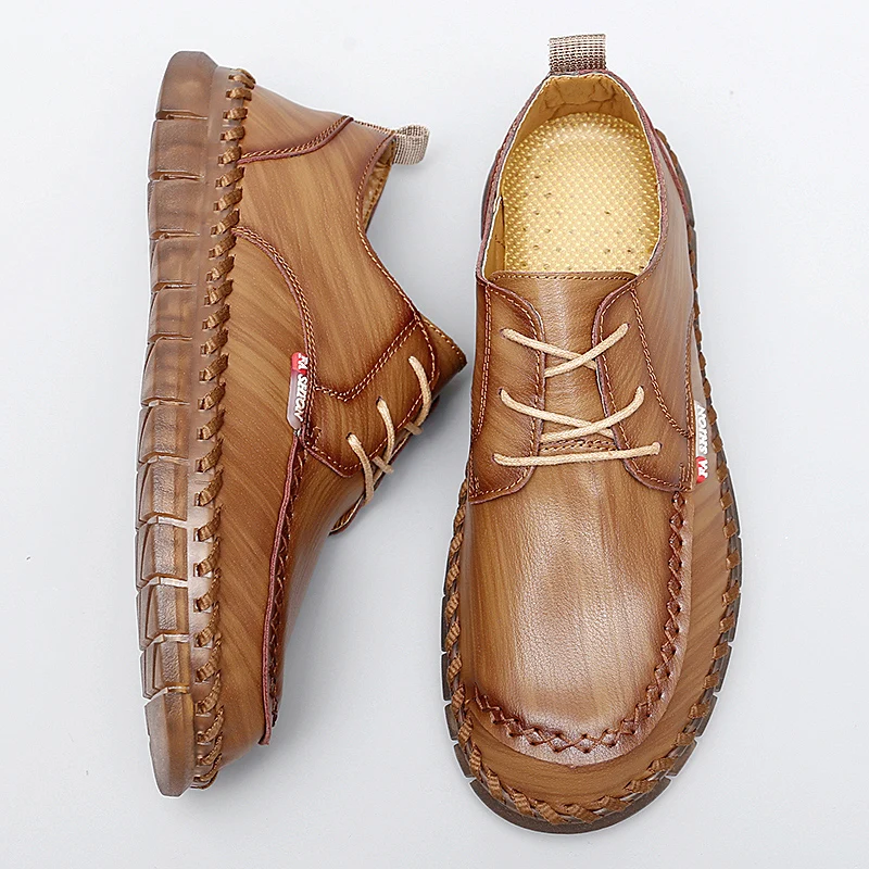 Mynde 2023 Cómoda De La Moda Casual Zapatos Mocasines, Los Zapatos De Los Hombres De Calidad De Cuero Genuino Zapatos De Los Hombres Pisos A La Venta Caliente Zapatos Mocasines . ' - ' . 2