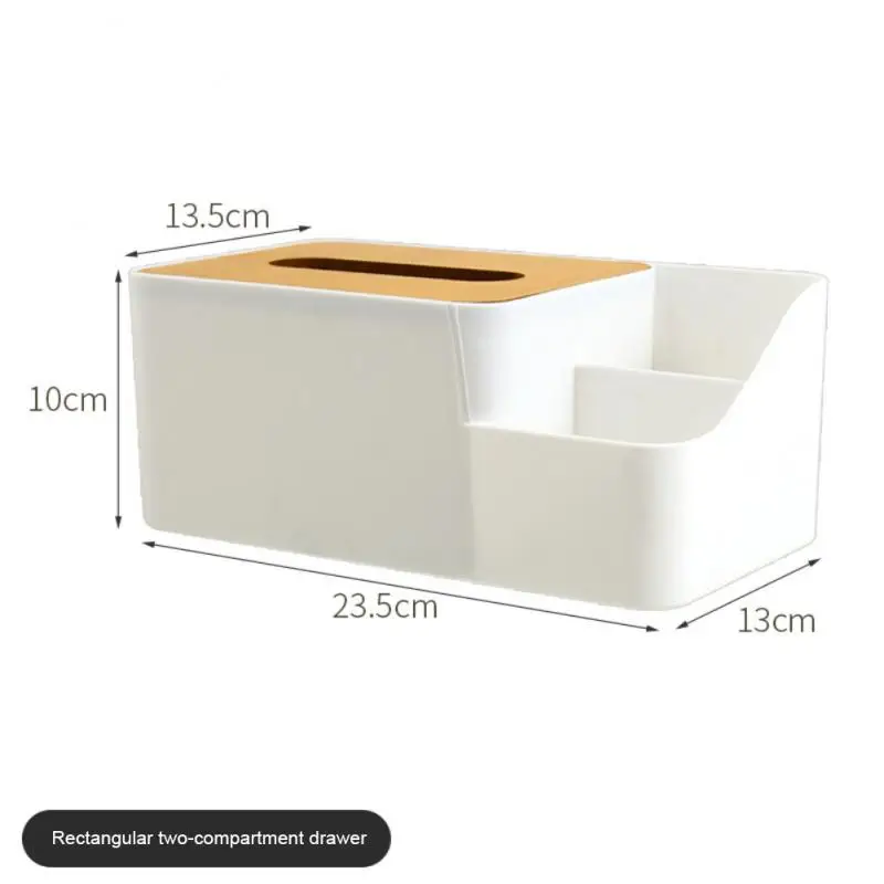 Multifuncional toalla de papel de la caja de almacenamiento de vivir en casa de habitación restaurante mesa de té de control remoto de la caja de almacenamiento Nórdicos simplicidad . ' - ' . 5